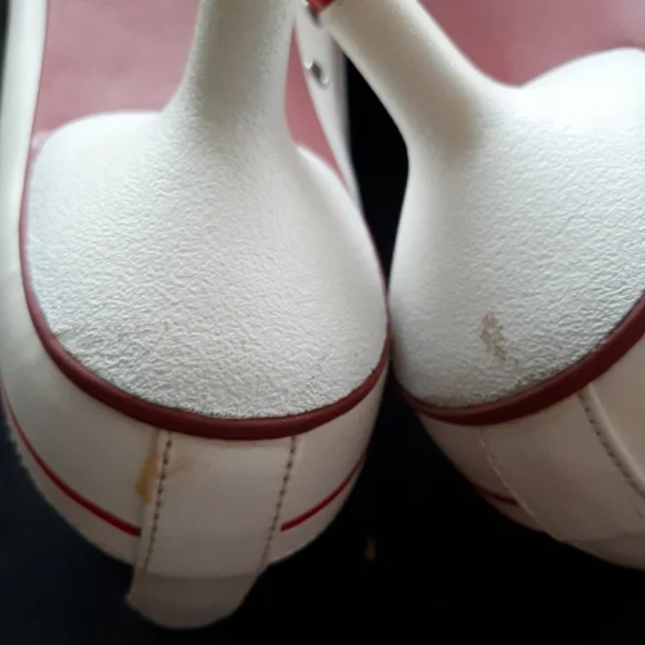 Vintage rampage denim sneaker kitten heel shoes sandal 90s y2k womens 8 - Picture 7 of 11